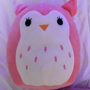 pink owl squishmallow